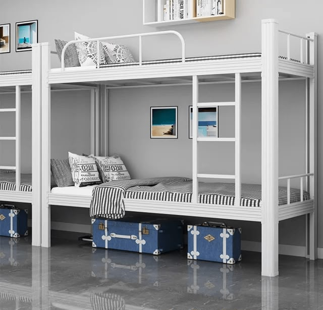 Heavy-Duty Metal Bunk Bed