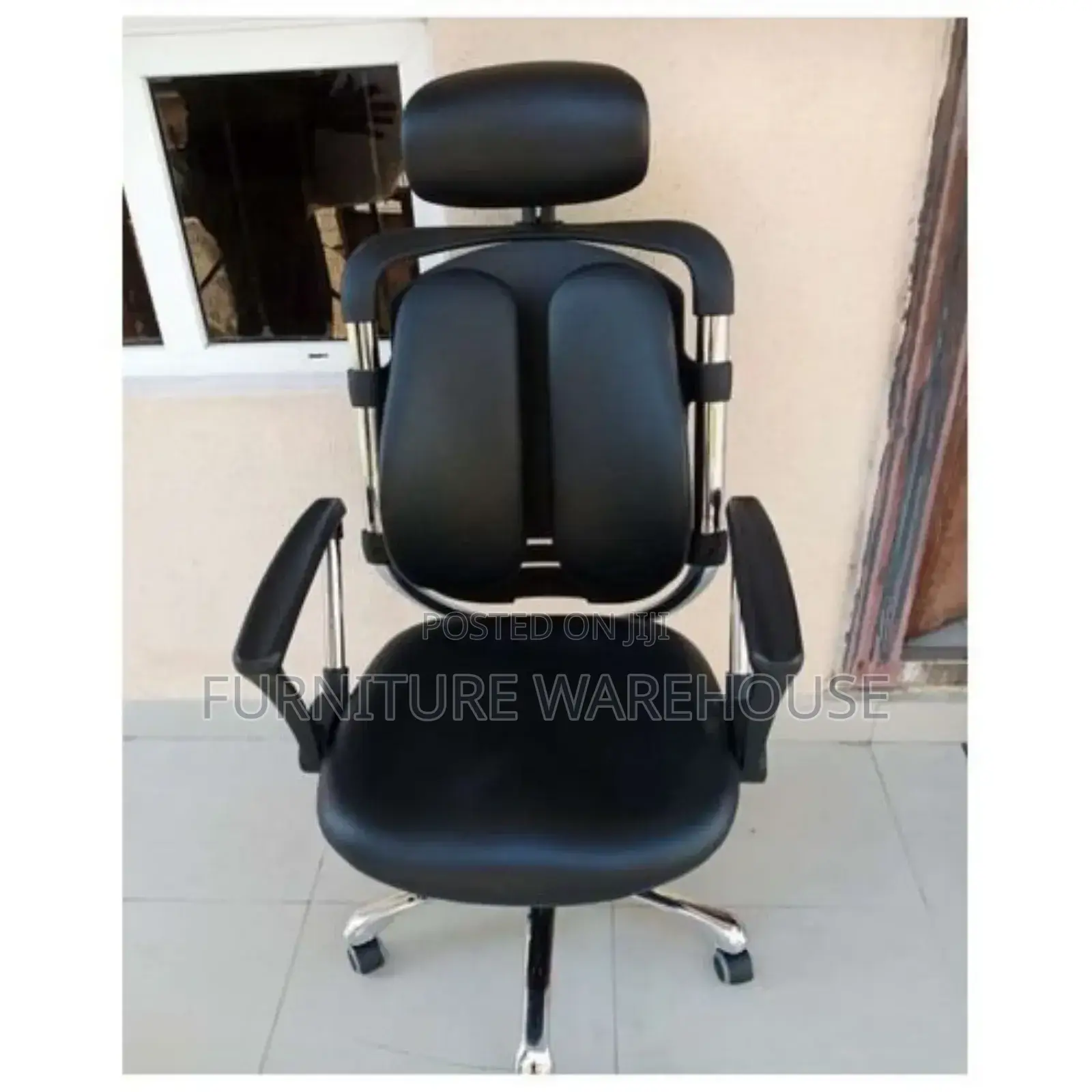 High-Back Orthopedic Office Chair